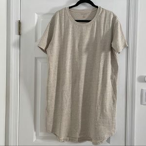 Tradlands Baja T-shirt Dress Stone Size L